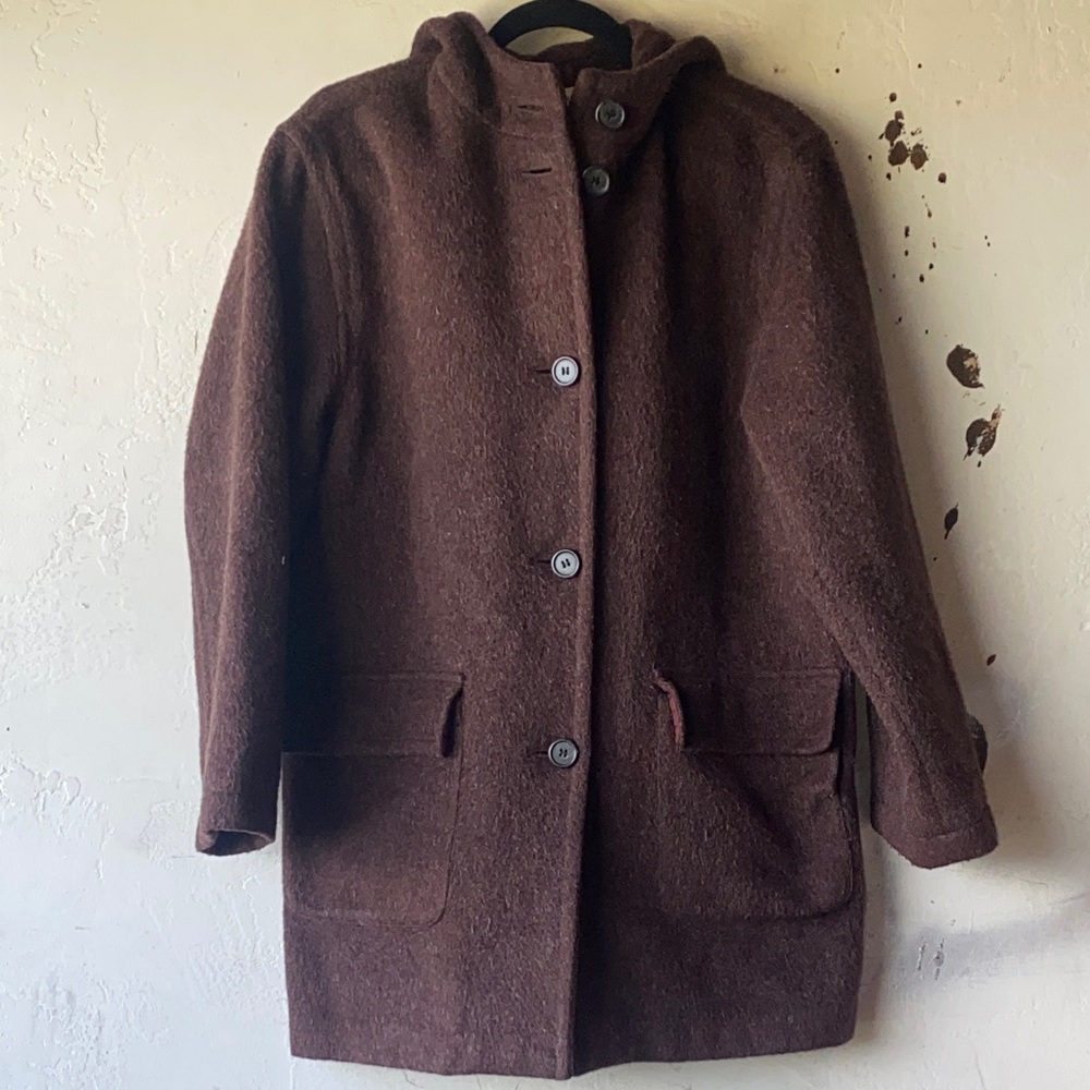 J. Crew Brown Pea Coat